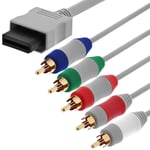 Câble Component AV RCA Composite YUV pour Nintendo Wii, Wii U, Mini Wii