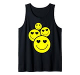 Retro Psychedelic Smile Face 90s Fashion For Men Women Kids Tank Top