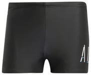 adidas Homme Lineage Swim Boxers, Black/White/Bright Royal, XS Short