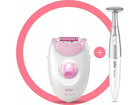 Braun Silk-Epil 3 - Epilierer Für Haarentfernung + Bikini Trimmer