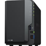 SYNOLOGI - Lagringsserver (NAS) - DS218+ - 2 fack - Bar fodral