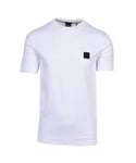 Hugo Boss Black Mens Tiburt 278 T Shirt White - Size 3XL