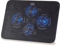 CNBCOOLPADL4F 4-Fan Laptop Cooling Pad