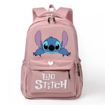 Anime Stitch Ryggsäck Barn Skolväska Flickor Dagryggsäck Barn Ungdomsväskor Kawaii Vattentät Stor Kapacitet Skolväska[HK] style 5