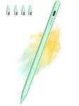 Stylus Pens for Touch Screens Magnetic iPad Pen Rechargeable Digital Tablet Pen, Kenkor Stylus Pen for iPad/Android/iOS -iPad/Pro/Air/Mini/iPhone Smartphones and Tablets Devices - Green