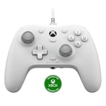 GameSir G7 HE Wired Controller, manette sous licence officielle pour Xbox Series X|S, Xbox One, Windows 10|11, PC, manette de jeu vidéo avec bâtons à effet Hall (blanc)