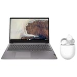 PC Portable Chromebook Lenovo IdeaPad 3  15IJL6 | 15'' FHD - Celeron N4500 - 4Go - 64Go - Chrome OS  + Google Pixel Buds A-Series