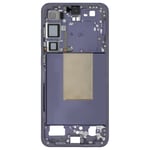 Samsung Frame + Battery cover for Galaxy S24 Plus Original Indigo, Dark Purple