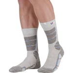 Monnet Trek Lin High - Chaussettes randonnée Gris / bleu 43 - 44