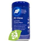 AF Anti Static PC Cleaning Wipes - for PC & Laptop Hard Surfaces, Desk, Desk Phone, VR, Headset, Games Console & Controller, Printers & More.