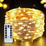 Ljusslinga, 22m 200led USB LED-ljusslinga Jul ljusslinga Ip65 Vattentät ljusslinga Gratis frakt