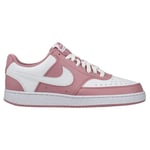 Nike Sneaker Court Vision Low Next Nature - Rosa/vit Dam, storlek 37½