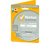 Norton Security Premium 2024 Antivirus 10 Device 1 Year Retail Posted