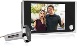 Accueil Smart Vidéo Sonnette Caméra De Sécurité Sans Fil Porte Visuelle Électronique Yeux De Chat 3.5 "Lcd Numérique 120 Degrés Peephole Viewer Surveillance Visuelle