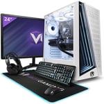 Vibox II-122 PC Gamer - 24 Écran Pack - Six Core Intel i5 11400F Processeur 4.4GHz - Nvidia RTX 4060 8Go - 16Go RAM - 1To NVMe M.2 SSD - Windows 11 - WiFi