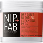 Nip+Fab Dragon's Blood Fix Cleansing Pads 80 ml Hydrating Facial Cleansing Pads