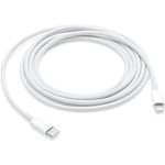 Apple USB-C till Lightning-kabel (2 m) vit