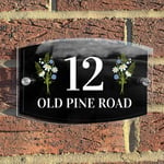 House Number Sign Acrylic Door Signs Door Number Sign Name Road Plate Sign