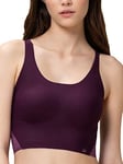 Triumph Women's Flex Smart Pull-on Top Ex Bra, Aubergine, 3 UK