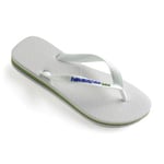 Havaianas Brasil Logo Hvit Str 45/46