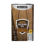 Ronseal Ultimate Protection Decking Oil Teak 5L