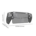 Coque De Protection Complète Pour Sony Playstation Portal,Étui Transparent En Tpu/Pc/Silicone,Protecteur D'écran Pour Ps5 - Type Pc Case Black