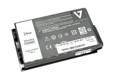 V7 - batteri för bärbar dator - byte - Li-Ion - 4474 mAh - 34 Wh