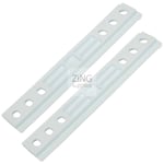 2 x Beko Integrated Built In Fridge Freezer Sliding Slide Guide Rails 4230850100