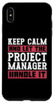 iPhone XS Max Keep Calm And Let The Lean Kanban Manager Project Management Case