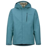 Marmot Minimalist GORE-TEX Component Jacket, Veste imperméable chaud, Veste de pluie légère à capuche 3 en 1, Imperméable coupe-vent et respirant, Homme, Moon River, S