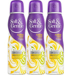 Soft & Gentle Citrus Twist Anti-perspirant Lime & Bamboo 150ml X 3