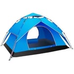 Suprills 3 in 1 Pop Up Tent for 3-4 Man | Automatic Instant Double Layer Camping