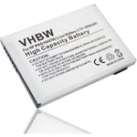 vhbw Batterie remplacement pour HP HSTNN-H02C-X pour smartphone tablette Notepad PDA assistant personnel (1800mAh, 3,7V, Li-ion)