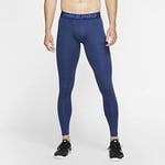 Nike M NP TGHT Novelty 1 Pantalon de Sport Homme, Obsidian/Game Royal/Black, FR : L (Taille Fabricant : L)