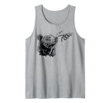 Boop Bear Black Grizzly Bears Cool Park Funny Men Women Kids Tank Top