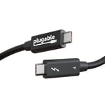 Câble Thunderbolt 4 [certifié Thunderbolt] 2 m USB 4 avec charge 100 W,écrans simples 8K ou doubles 4K,transfert de données 40 Gbps,compatible avec Thunderbolt 4,Thunderbolt 3,USB-C