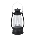 Led Decorative Fireplace Lamp Portable Copper Wire Kerosene Lamp Black