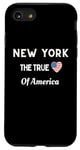 iPhone SE (2020) / 7 / 8 Patriotic Love New York USA The True Heart Of America Case