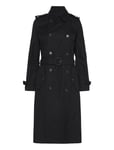 Water-Repellent Belted Twill Trench Coat Black Lauren Ralph Lauren