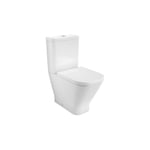 Pack wc the gap Square, sortie duale cuvette Rimless, réservoir et abattant frein de chute - Roca