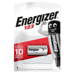 Energizer - Batterie au lithium CR123A 3 v 1-Blister