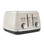 Haden - 4 Slice Toaster Cotswold - Adjustable Browning Control 1630W, Putty