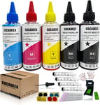 Recharge D'Encre Colorante Compatible Avec Hp 34 Ou 34Xl, Pour Imprimante Envy 51 52 53 532 55 Deskjet 2622 263 2632 2633 2634 372 373 3733 3735 376 3762 3764 Imprimante