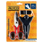 Alyco 108215 Ciseau d'électricien avec housse en plastique ABS résistant aux coups 145 mm