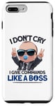 Coque pour iPhone 7 Plus/8 Plus Baby Boss « I Don't Cry I Give Commands Like A Boss » Kids