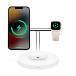 Belkin BOOST↑CHARGE PRO trådlöst 3-i-1-laddningsställ med MagSafe