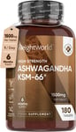 Ashwagandha KSM-66® 1500mg - 6 Months Supply - Ashwagandha High Strength with 5%