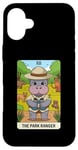 iPhone 16 Plus Baby Pgymy Hippo Tarot Card The Park Ranger Hippopotamus Case