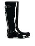 Hunter Back Adjustable Tall (gloss) - Black, Black, Size 5, Women