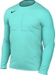 Nike M NK DF Ref II JSY Ls Haut à Manches Longues, Hyper Turq/Black, XL Homme